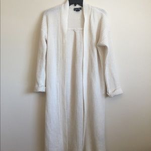 Long Cream Cardigan